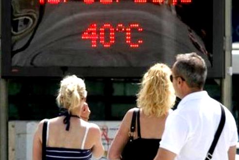 Πάει για 40C - Στους 39C από νωρίς το μεσημέρι ο υδράργυρος στην Ηλεία