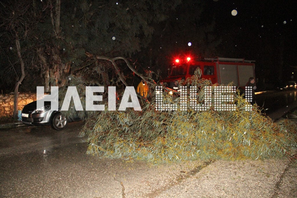 Ηλεία: Προβλήματα από την κακοκαιρία