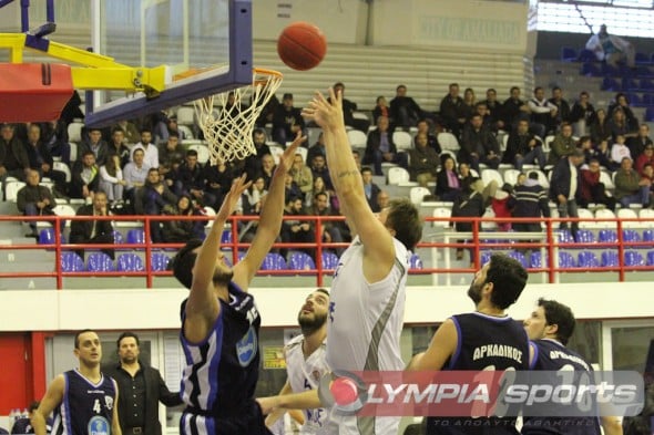 Κόροιβος Αμαλιάδας: Νέα μεγάλη νίκη 81-59 τον Αρκαδικό