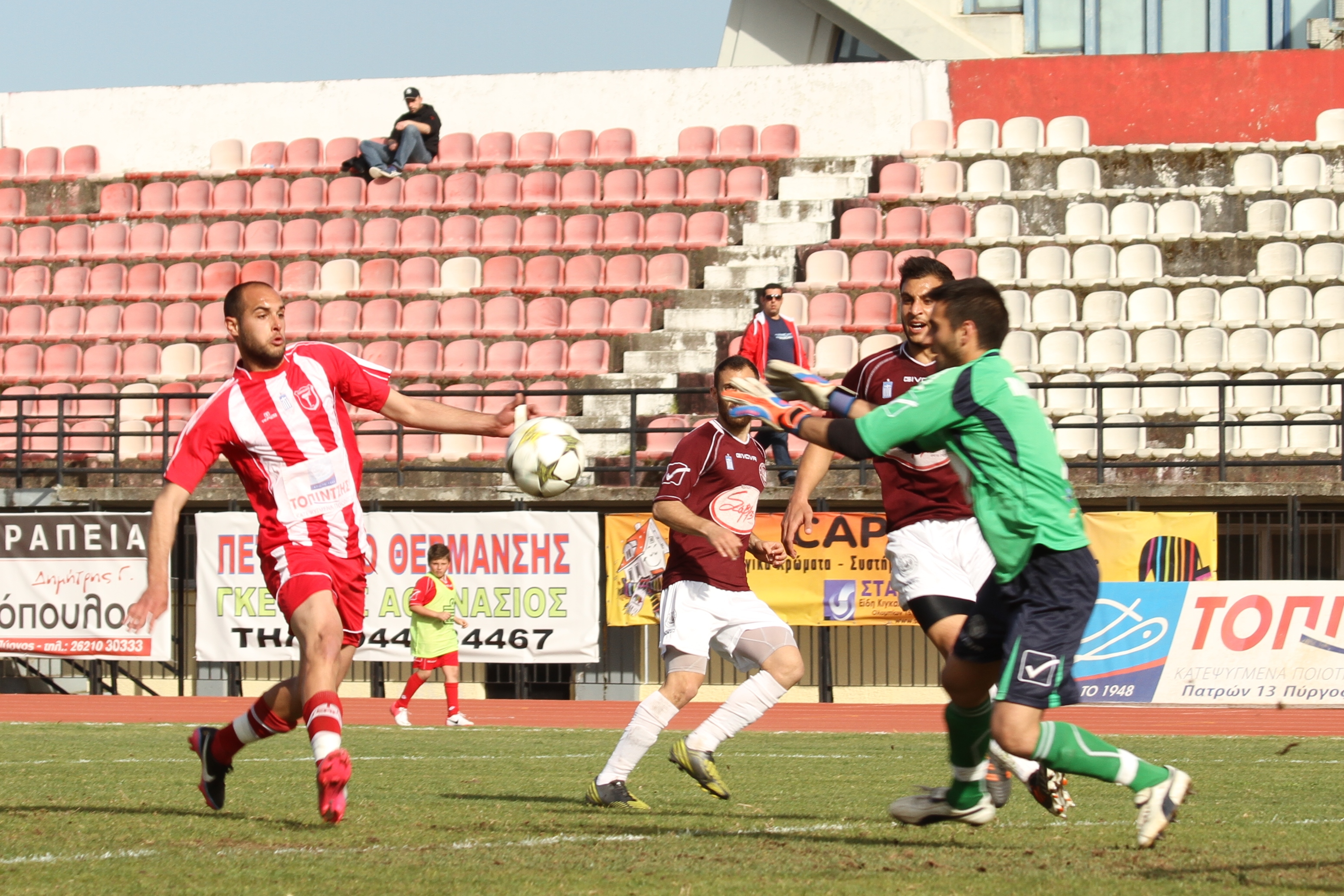 Πικρή ισοπαλία ο Πανηλειακός 2-2 στην Κόρινθο