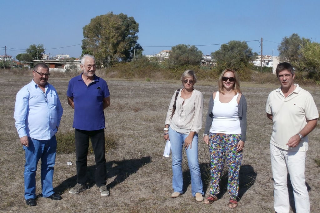 Αυτοψία Ο.Σ.Κ. στο οικόπεδο όπου θ’ ανεγερθεί το νέο Γεν. Λύκειο Λεχαινών