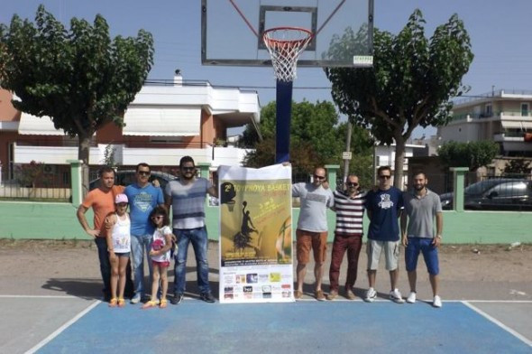 Τουρνουά streetball στον Πύργο: &quot;Να ζωντανέψουμε την πόλη μας&quot;- Αναβαθμίζεται το αθλητικό κέντρο της Αγ. Βαρβάρας