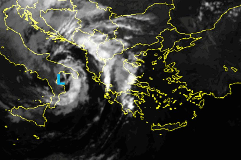 Ηλεία: Πολύ νερό και χαλάζι - Δείτε την αναλυτική πρόγνωση του καιρού