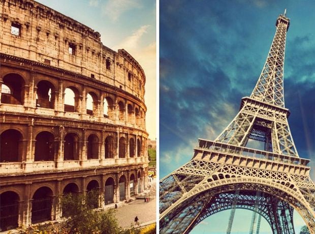 The Romantic Battle: Paris Vs Rome