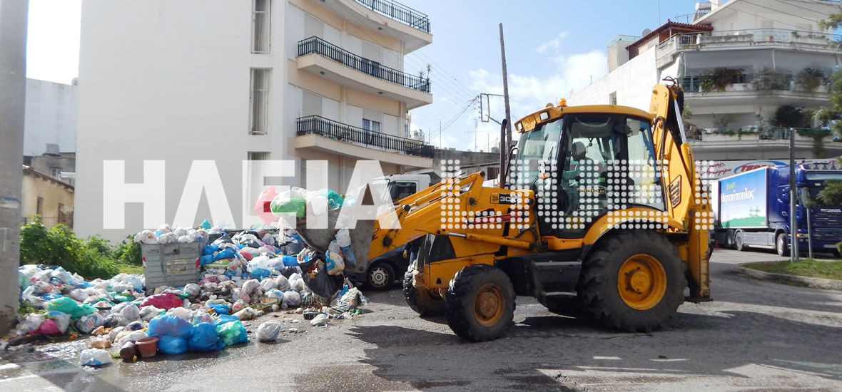 Πύργος: Δεν φεύγουν τα σκουπίδια με 100 τόνους τη μέρα