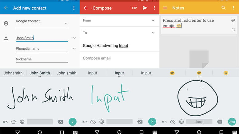 Google Handwriting Input: Μετατρέπει . . . τα ορνιθοσκαλίσματα σας σε κείμενο!