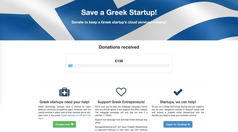 saveagreekstartup.com: “Χείρα βοηθείας” σε εταιρείες τεχνολογίας με έδρα την Ελλάδα