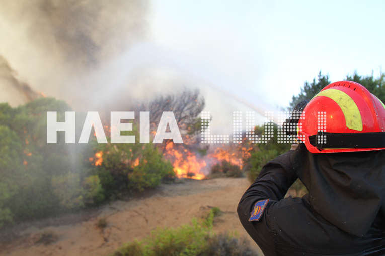 Ηλεία: Υπό έλεγχο οι πυρκαγιές σε Μέλισσα - Μάτεσι - Νέα πυρκαγιά απο κεραυνό στο Πρασιδάκι