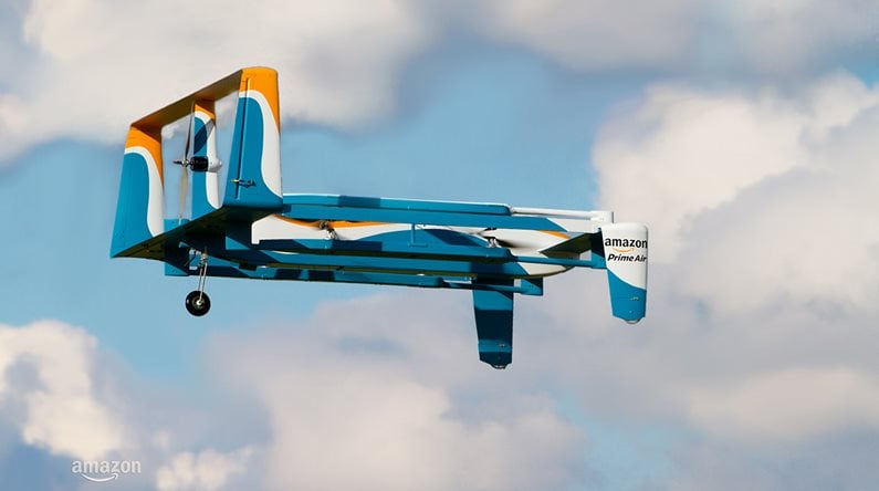 Έτσι θα φτάνουν στην πόρτα μας τα drones του Amazon