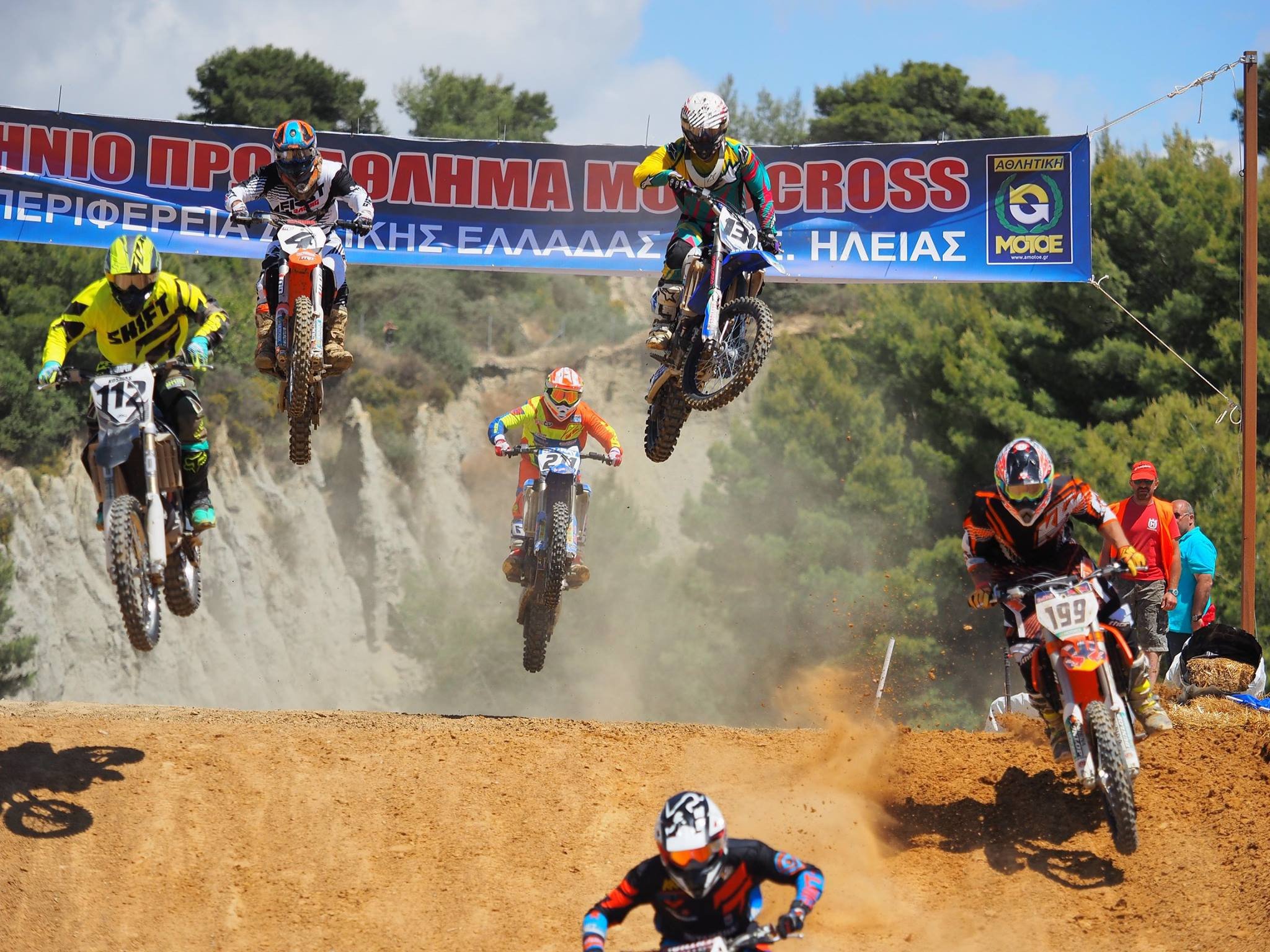 5ος αγώνας Πανελληνίου Πρωταθλήματος Motocross 2016 στα Δουνέικα