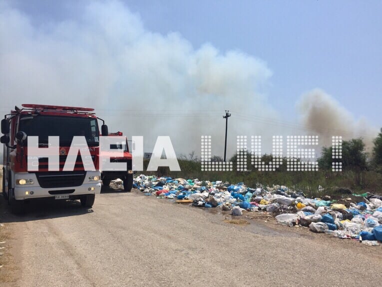 Πύργος: Φωτιά σε εξέλιξη στη Μούτελη