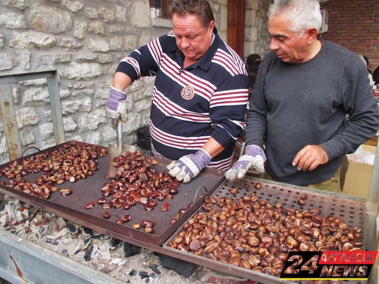 Κοσμοσυρροή παρά τη βροχή στη 30η Γιορτή Κάστανου (photos)