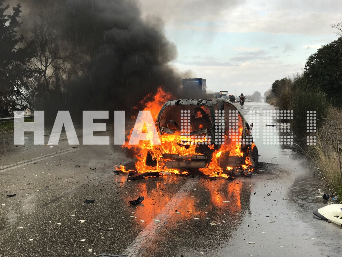 Γαστούνη: Σοβαρό τροχαίο στην Πατρών Πύργου - Έξι τραυματίες, ανάμεσά τους τρία παιδιά (photos &amp; video)