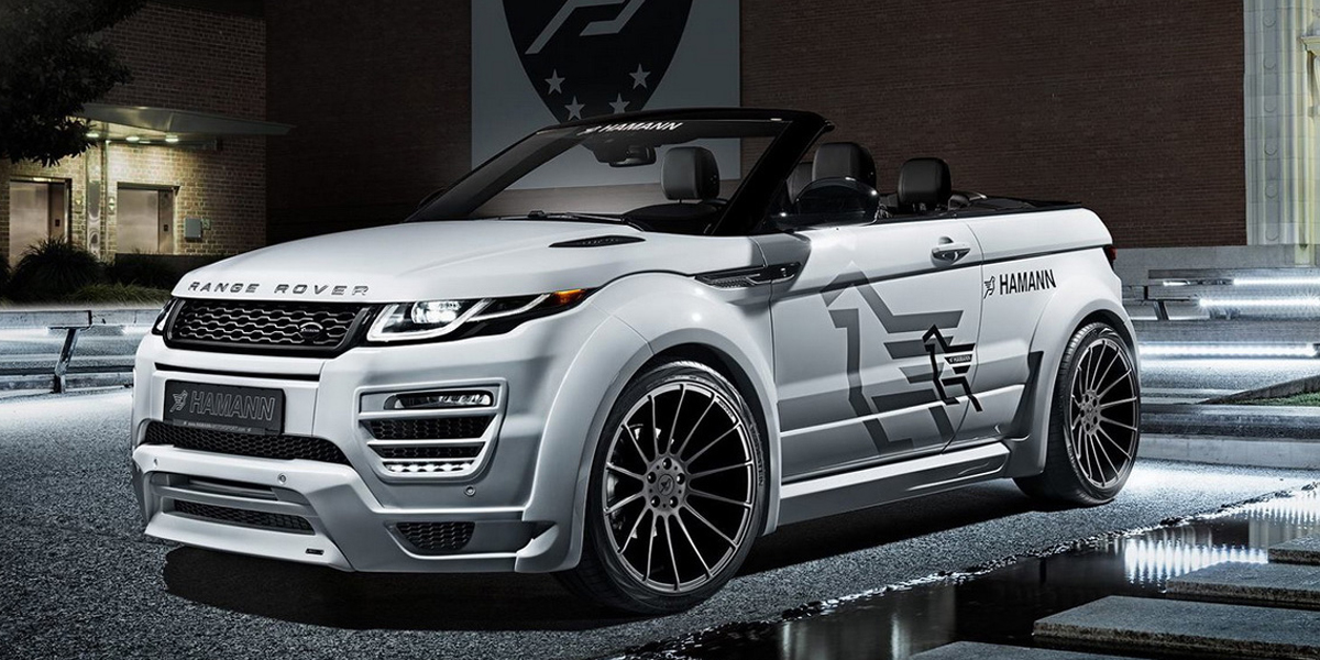 Ένα μοναδικό Range Rover Evoque Cabrio