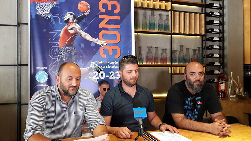 Συνέντευξη τύπου για το 4ο GNN STREETBALL: &quot;Στόχος μας να διαδώσουμε το μπάσκετ . . .&quot;