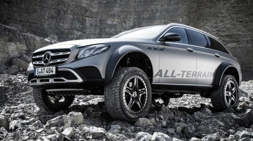 Δείτε σε δράση την Mercedes-Benz E-Class All-Terrain 4×4²