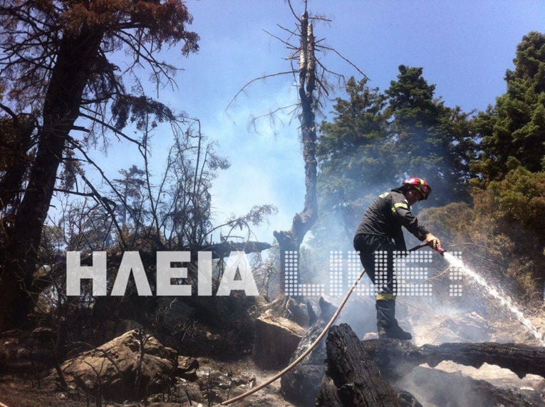 Λασιώνα: Πυρκαγιά σε εξέλιξη στο Κακοτάρι