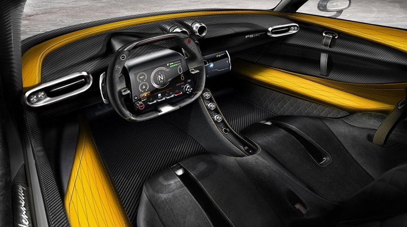 Το εντυπωσιακό cockpit του Hennessey Venom F5