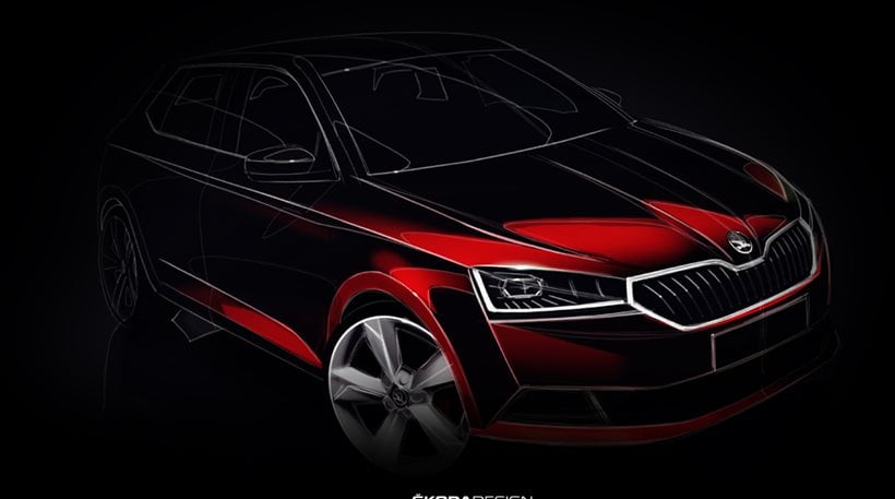 Πρώτη εικόνα της ανανεωμένης Skoda Fabia