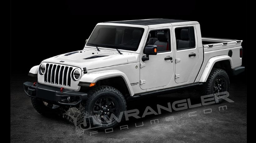 Το Jeep Wrangler και σε αγροτικό