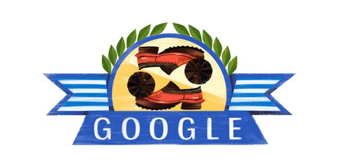 Η Google έβαλε . . . τσαρούχια - Το doodle για την 25η Μαρτίου