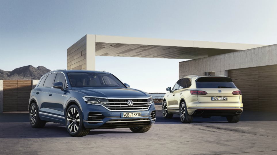 VW Touareg με σύστημα Night Vision