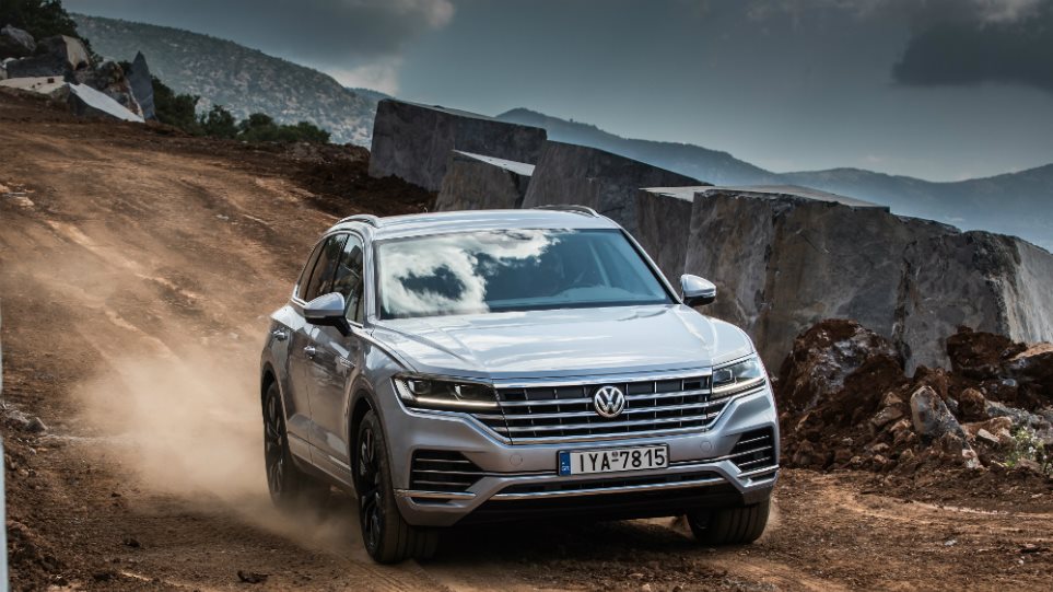 To νέο VW Touareg πάτησε Ελλάδα