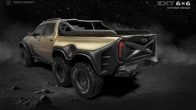 mercedes benz x class 6x6 b