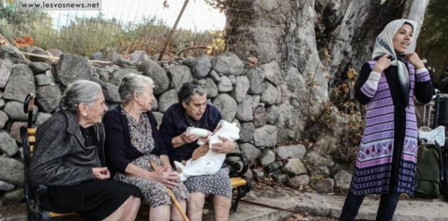 Έφυγε από τη ζωή η Μαρίτσα, μία από τις τρεις «γιαγιάδες της Λέσβου»