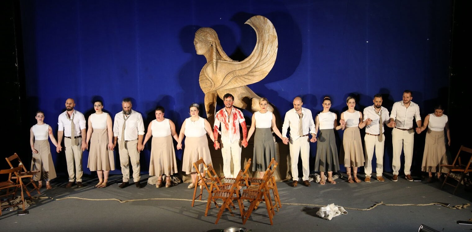 Θεατρική Ομάδα Προσκήνιο: Ο “Οιδίποδας” έκλεψε την παράσταση στην Καρδίτσα