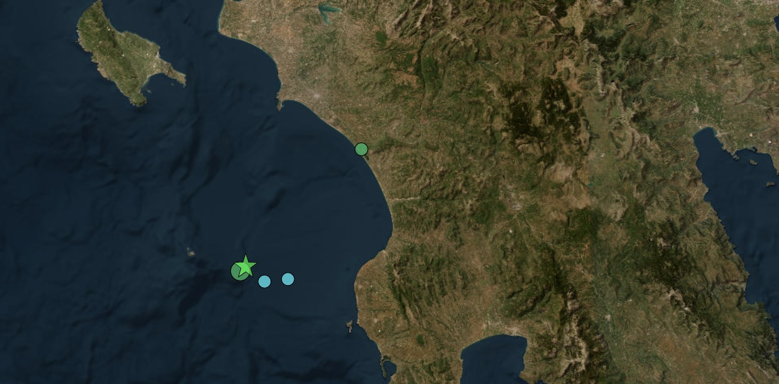 Ηλεία: Διπλός σεισμός με διαφορά λεπτού 4,3 & 5,7R στον Κυπαρισσιακό - Δηλώσεις Λέκκα