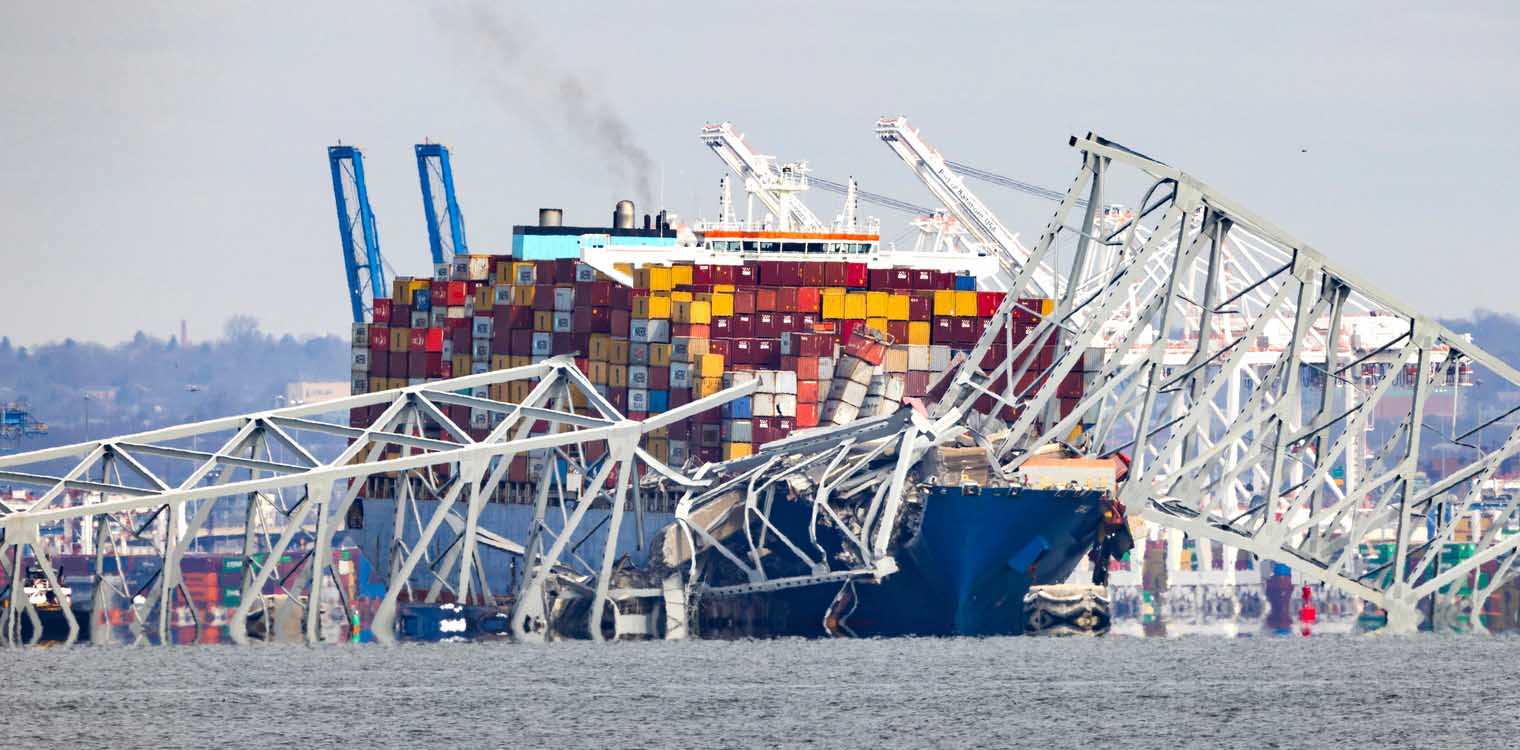 Βαλτιμόρη: Το πλοίο που διέλυσε τη γέφυρα κουβαλούσε 764 τόνους με επικίνδυνα και εύφλεκτα υλικά