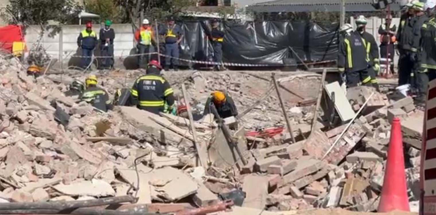 Κατάρρευση κτιρίου στη Νότια Αφρική: 20 νεκροί, 32 αγνοούμενοι