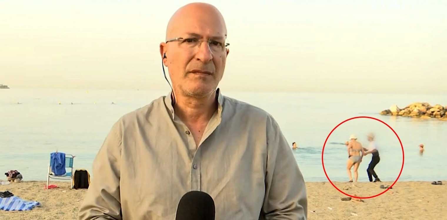 Άλιμος: Απίστευτο βίντεο - Άρπαξε τον σταυρό λουόμενης ενώ τον έγραφε η κάμερα στην παραλία