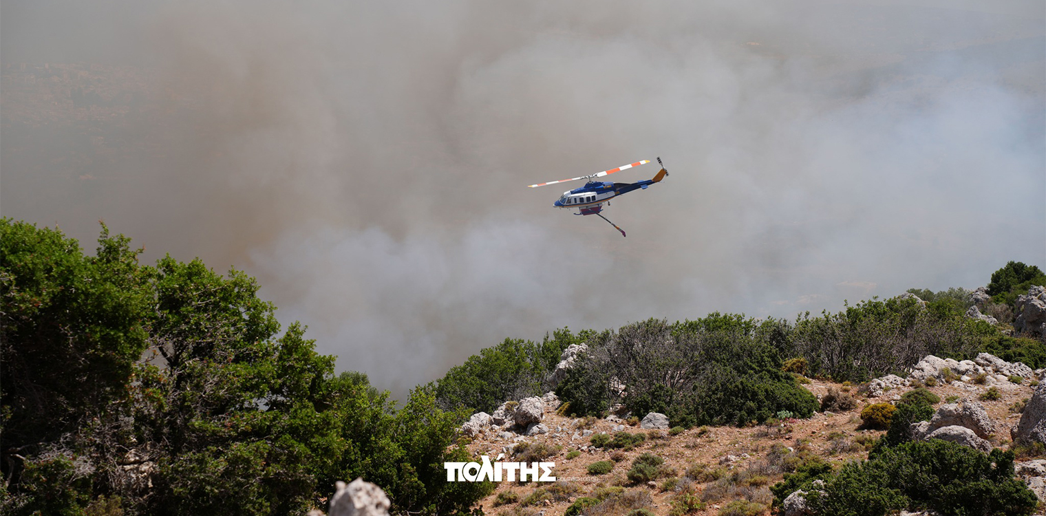 Φωτιά στη Χίο: Μάχη να τεθεί υπό έλεγχο - Καλύτερη η εικόνα