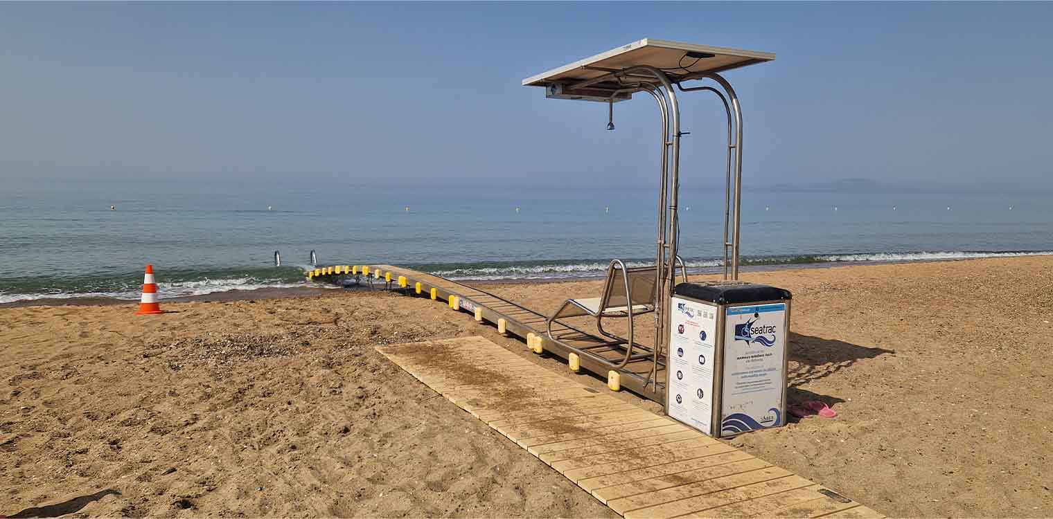 Δήμος Πηνειού: Τοποθέτηση Seatrac στις βραβευμένες με Γαλάζια Σημαία παραλίες Θινών και Γλύφας