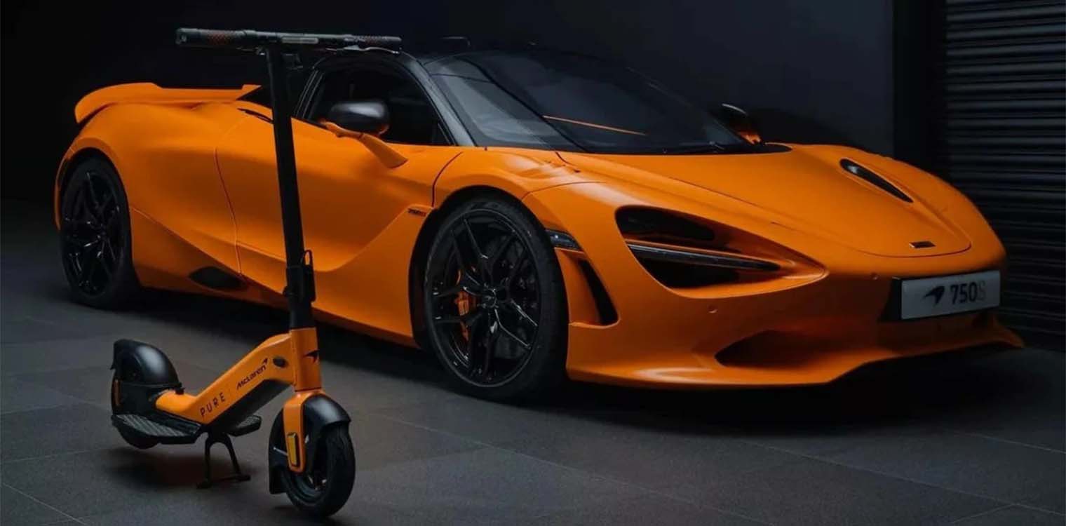 Μία McLaren σε δύο τροχούς