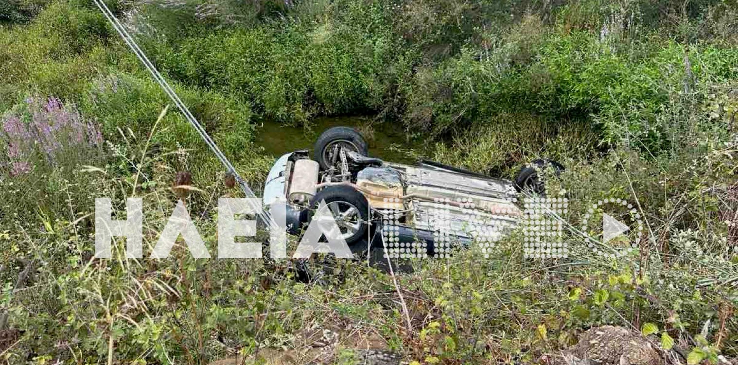 Φράγμα Φλόκα: Μια τραυματίας σε εκτροπή οχήματος