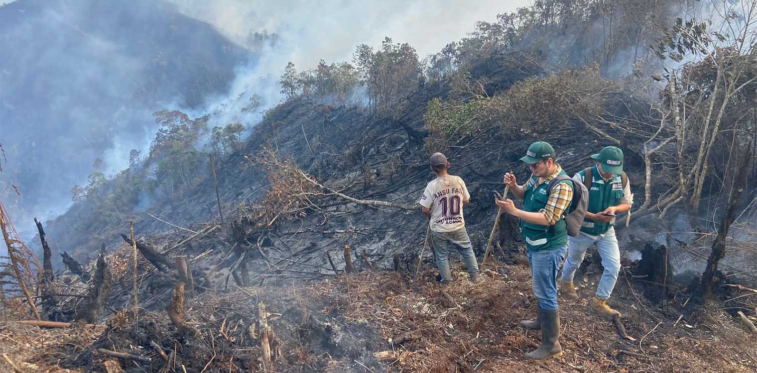 Περού: Πυρκαγιές εκτός ελέγχου καταστρέφουν καλλιέργειες και πλήττουν αρχαιολογικούς χώρους