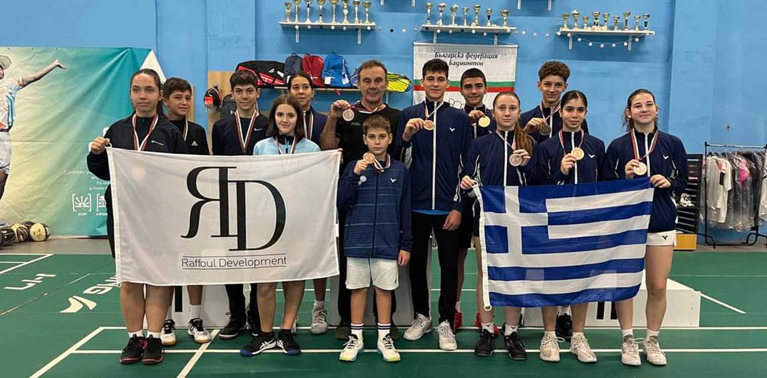 Φιλαθλητικός - Badminton: Μεταλλιούχοι οι Πετροπούλου και Αντύπας στο Βαλκανικό