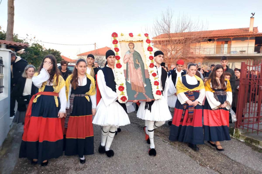 Λαμπρός ο εορτασμός του προστάτη Βυτινέικων Ελαιώνα Αγίου Τρύφωνα