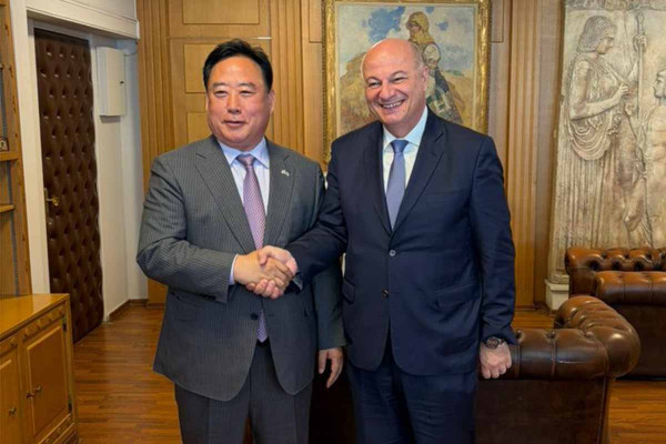 Συνάντηση Τσιάρα με τον Πρόεδρο της Επιτροπής Γεωργίας, Τροφίμων, Αγροτικών Υποθέσεων, Ωκεανών και Αλιείας της Εθνοσυνέλευσης της Δημοκρατίας της Κορέας