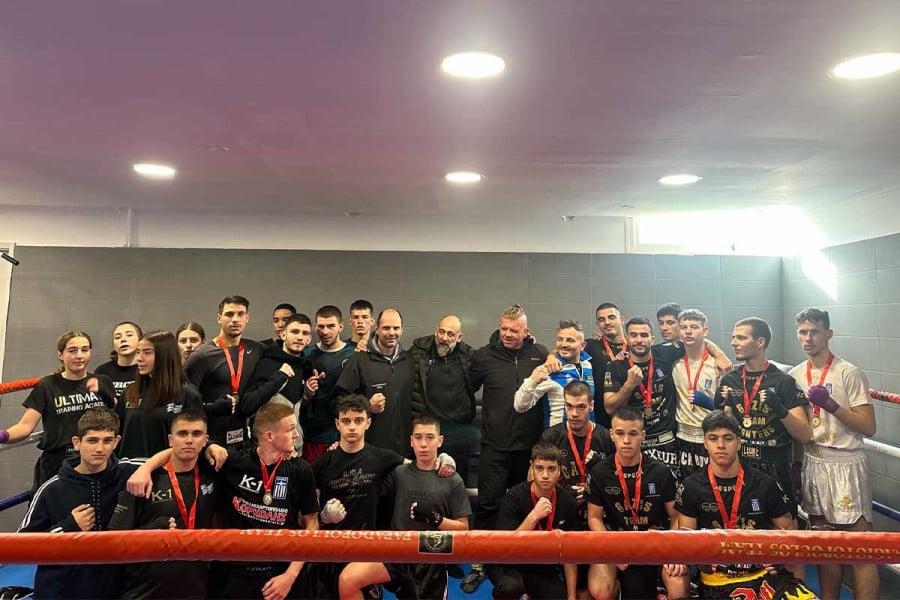 «Christmas Open Sparring» με μεγάλη συμμετοχή στην Olympic Fighting Academy