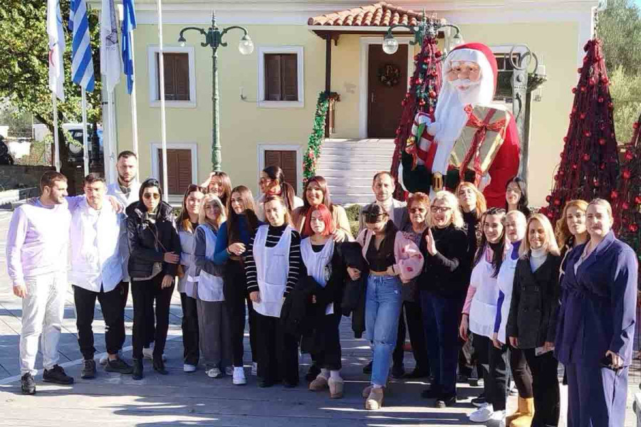 Επίσκεψη του ΣΑΕΚ ΣΜΑΡΝΑΚΗ στο Δημαρχείο Αρχ. Ολυμπίας