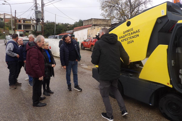 Προμήθεια αυτόματου σάρωθρου έγινε από το Δήμο Ανδρίτσαινας-Κρεστένων