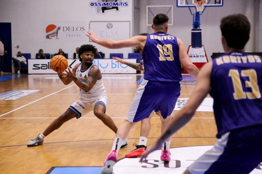 Elite League: Ήττα από τη Μύκονο με 88-67 για τον Κόροιβο