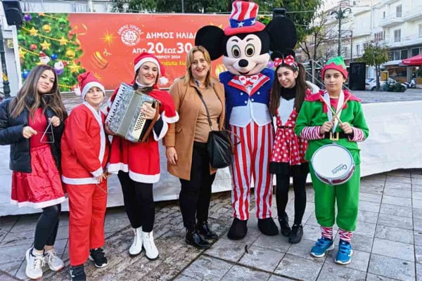 Με μοναδικές Χριστουγεννιάτικες εκδηλώσεις ολοκληρώθηκε το εορταστικό τετραήμερο του Δήμου Ήλιδας