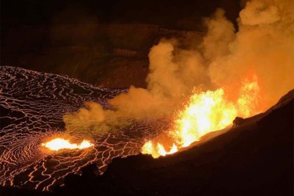 Χαβάη: Σε φάση εκρηκτικής δραστηριότητας ένα από τα πιο ενεργά ηφαίστεια στον κόσμο