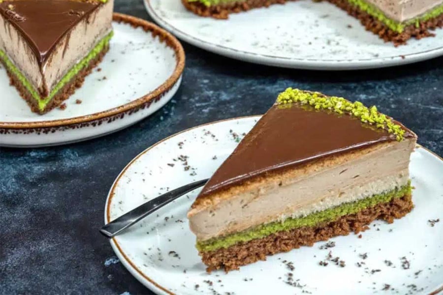 Dubai Chocolate Cheesecake