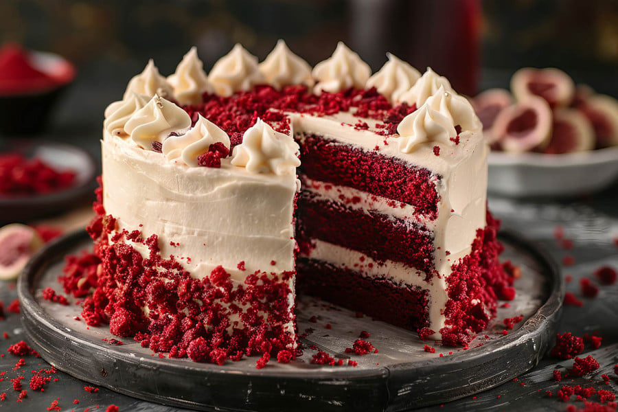 Red Velvet Cake: Το εντυπωσιακό cake που θα λατρέψεις